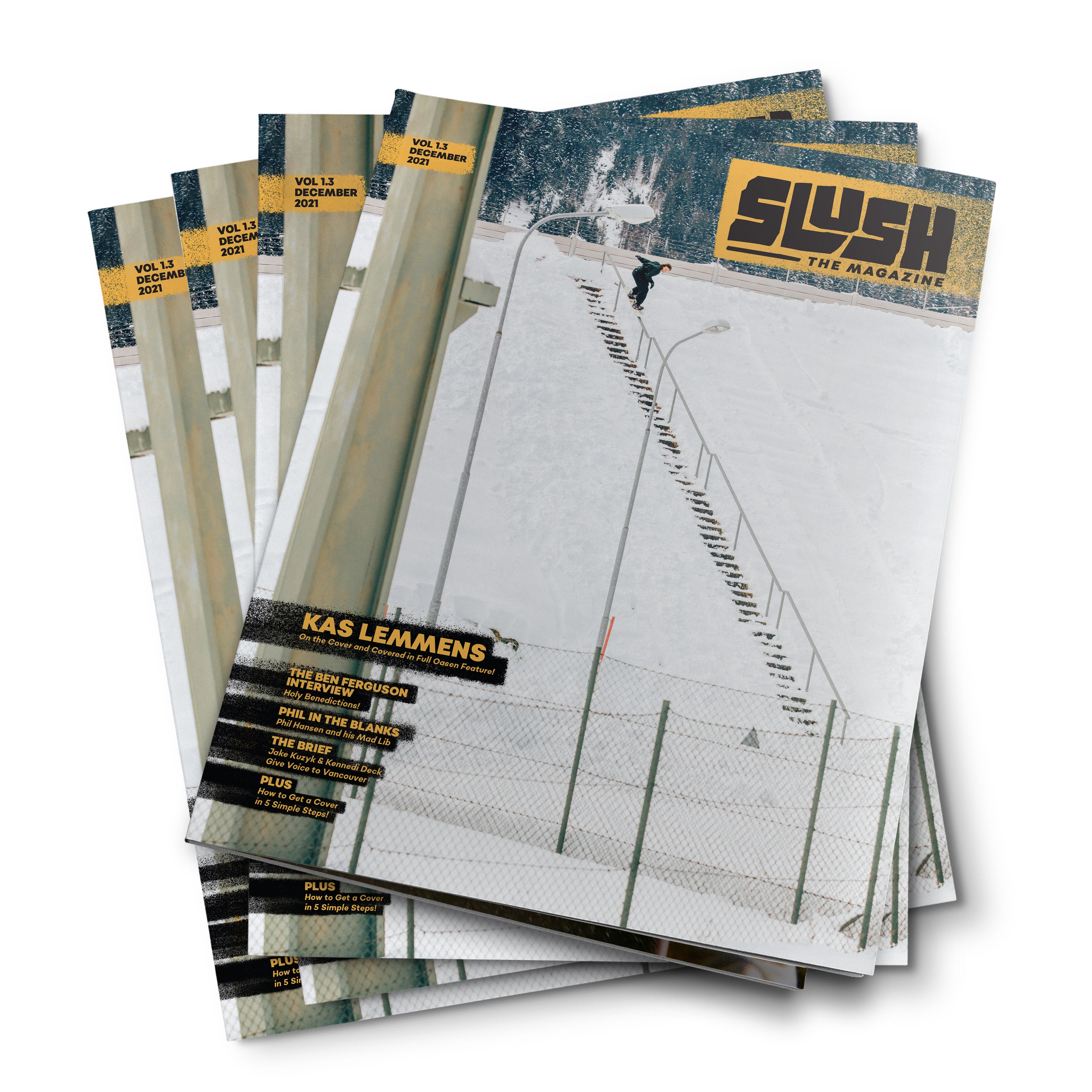 SLUSH THE MAGAZINE - Volume 1 Issue 3 - December 2021